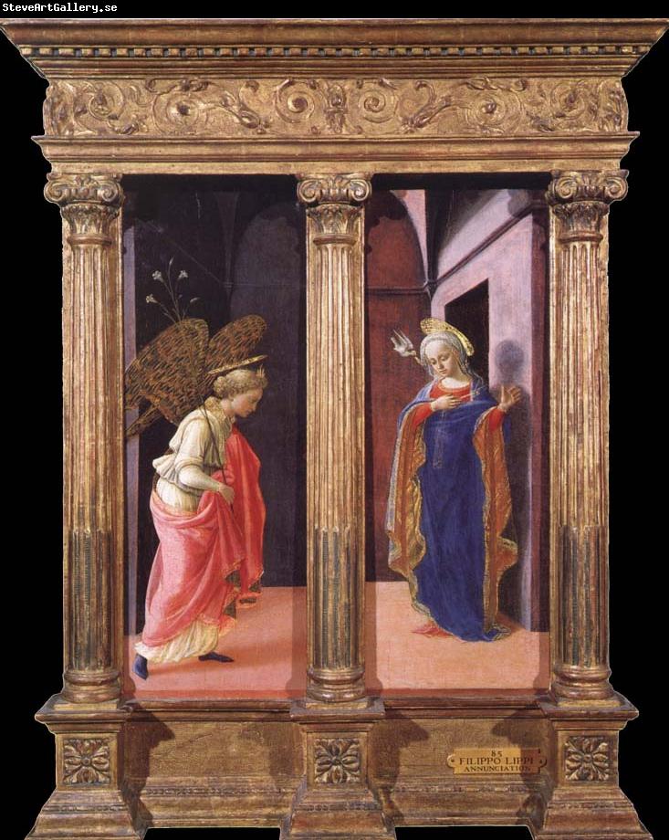 Fra Filippo Lippi The Annunciation